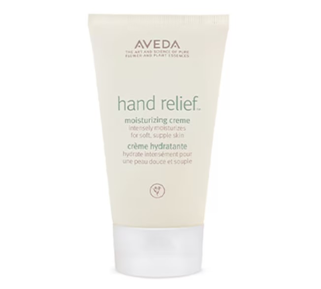 Aveda Hand Relief Moisturizing Creme is perfect for your kitchen, bathroom, or beach bag