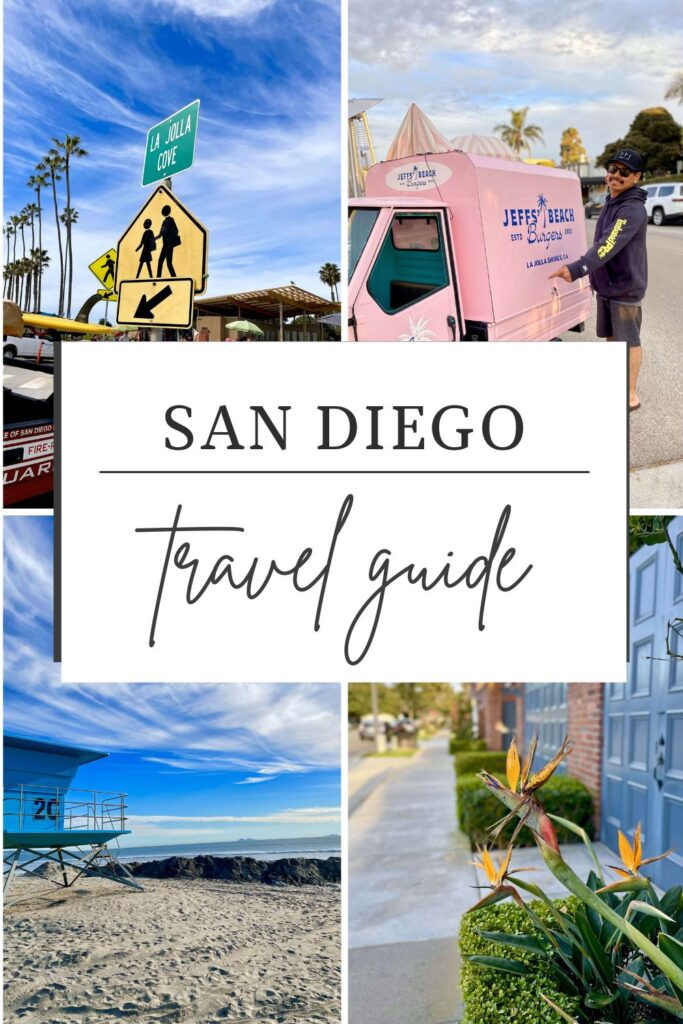 San Diego Travel Guide Graphic